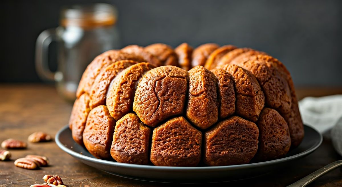 Pumpkin Spice Monkey Bread recipe - American Fall medium difficulty dish