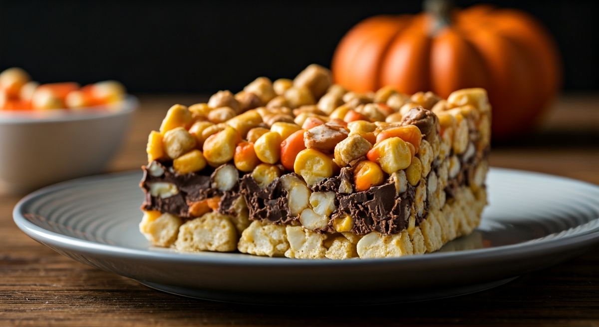 Candy Corn Delight Bars recipe - American medium difficulty dish
