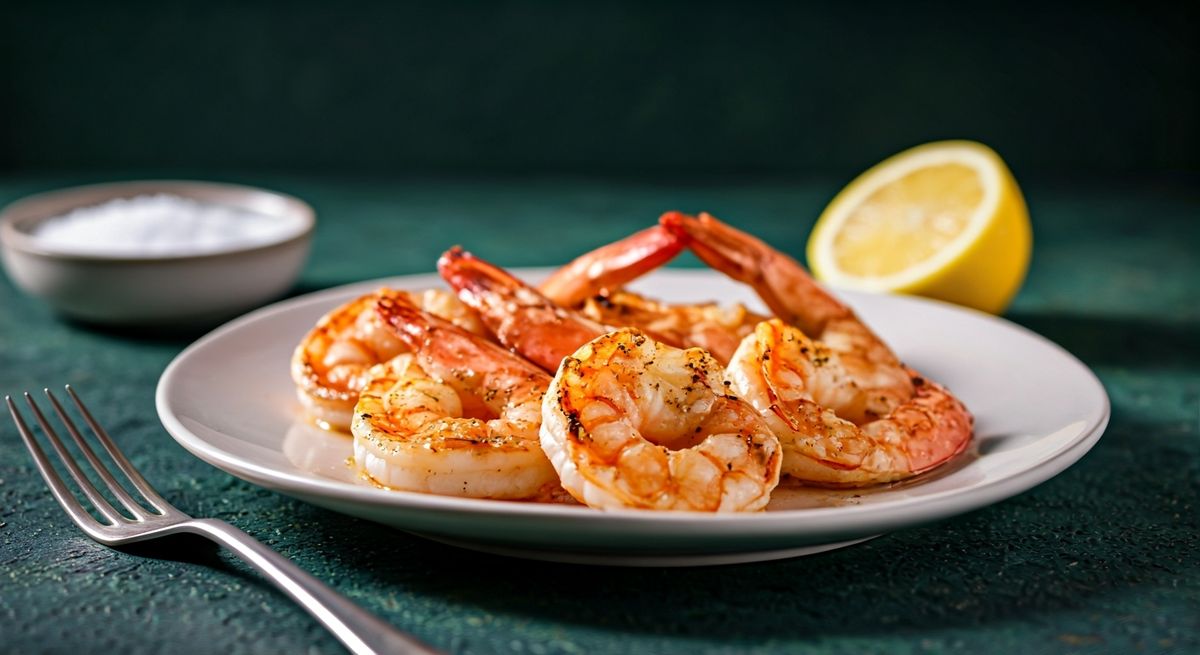 Garlic Lemon Grilled Shrimp recipe - Mediterranean easy difficulty dish