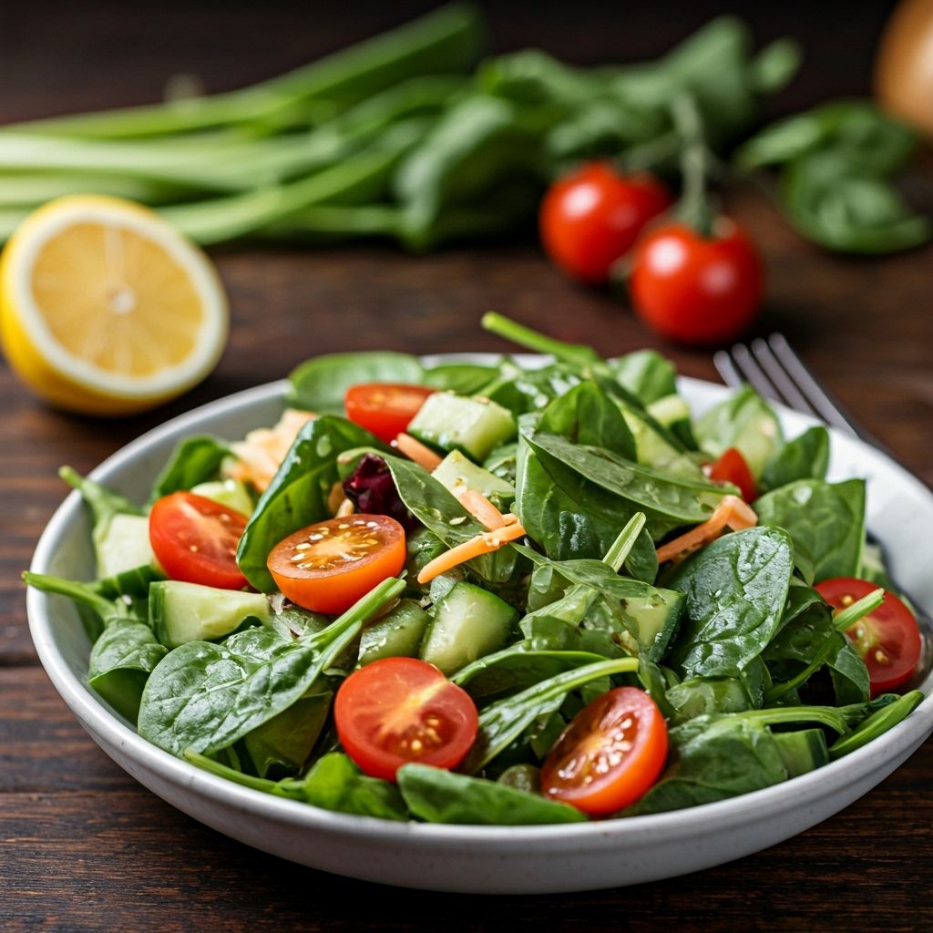 Keto Garden Salad recipe - Mediterranean easy difficulty dish