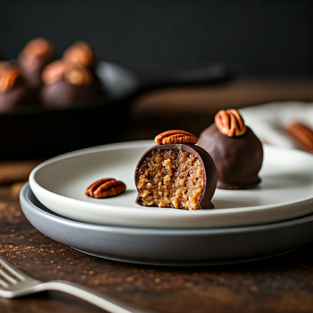 Pecan Pie Truffles recipe - American medium difficulty dish