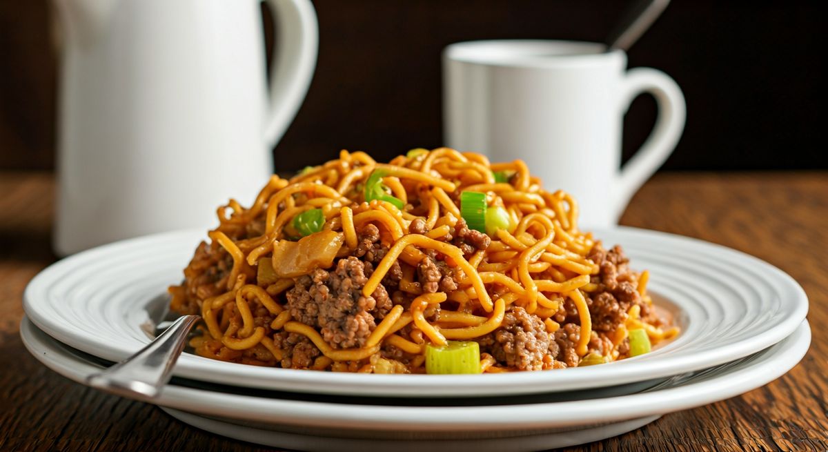 Chow Mein Chinese Casserole recipe - American easy difficulty dish