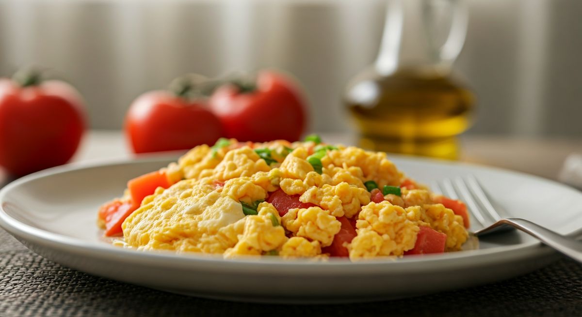 Tomato and Egg Stir-Fry recipe - Chinese easy difficulty dish