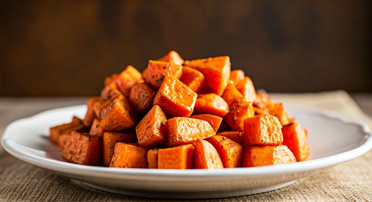 Maple Glazed Sweet Potatoes recipe - American easy difficulty in Side Dishes, Holiday Recipes category